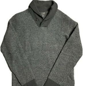 J Crew Shawl Collar Pullover, M